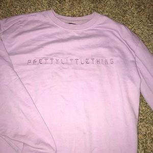 Pretty little thing oversized sweater dress